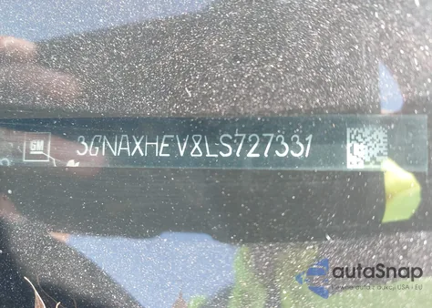 2020 Chevrolet Equinox Fwd Ls z USA, uszkodzony, nr VIN 3GNAXHEV8LS727331